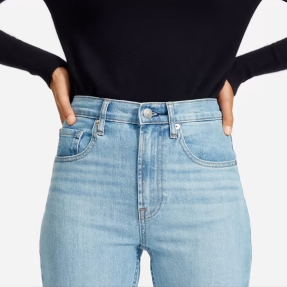 Everlane's The Japanese Denim Cheeky Jean Sz 23 Regular - Picture 2 of 9